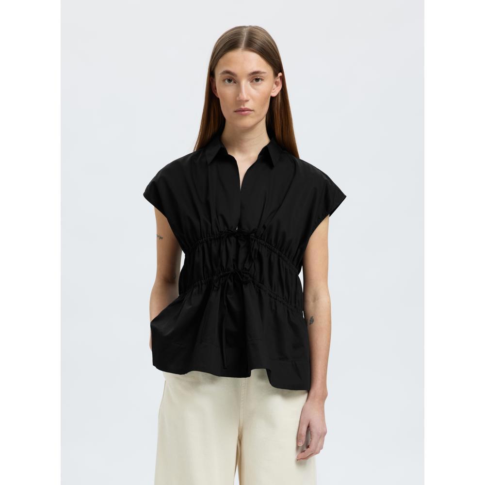 Selected Fally Tie Blouse